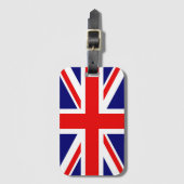 Étiquette À Bagage UNION JACK - LE DRAPEAU BRITANNIQUE Londres (Devant Vertical)