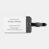 Étiquette À Bagage Unité mobile de bande vidéo (Dos horizontal)