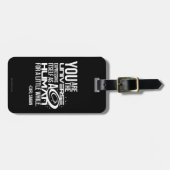 Étiquette À Bagage Univers humain (Devant horizontal)