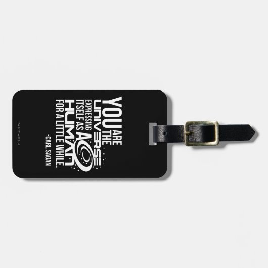 Étiquette À Bagage Univers humain (Devant horizontal)