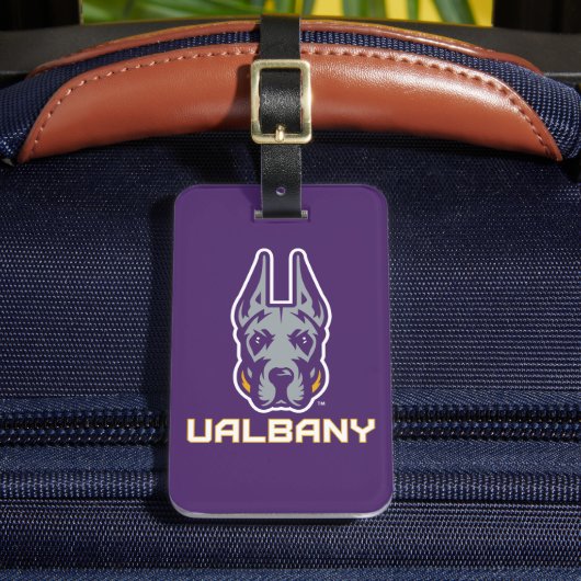 Étiquette À Bagage Université d'Albany Great Danes (Insitu Rectoal 2)