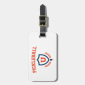 Étiquette À Bagage Université de Pickleball (Devant Vertical)
