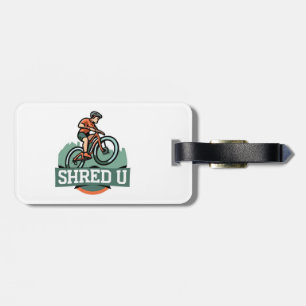 Étiquette À Bagage Université de Shred pour le VTT