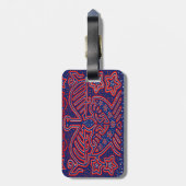 Étiquette À Bagage USA Eagle Democratic Patriot (Dos Vertical)
