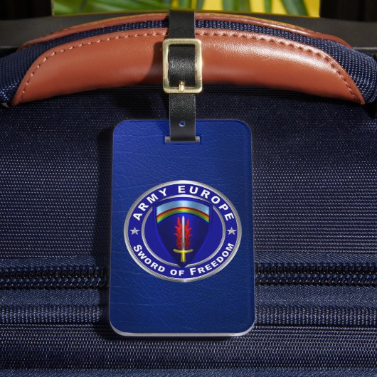 Étiquette À Bagage USAREUR Armée Europe (Insitu Rectoal 2)