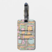 Étiquette À Bagage Ustensiles de cuisine Motif 3 (Dos Vertical)