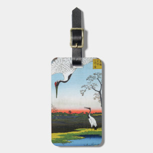 Étiquette À Bagage Utagawa Hiroshige - Minowa, Kanasugi, Mikawashima