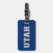 Étiquette À Bagage Utah (Devant Vertical)