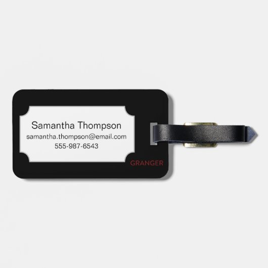 Étiquette À Bagage Utamaro : Amants, 1797 (Dos horizontal)