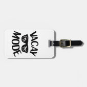 Étiquette À Bagage Vacances Art Vacay Mode Word Texte Art Apron Plus (Devant horizontal)