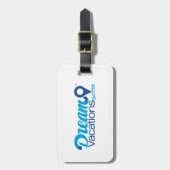 Étiquette À Bagage Vacances de rêve (Devant Vertical)