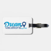 Étiquette À Bagage Vacances de rêve (Dos horizontal)