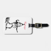 Étiquette À Bagage Vacances d'hiver Elf Gnome Thunder_Cove (Devant horizontal)