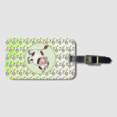 Étiquette À Bagage Vache (Devant Horizontal)