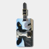 Étiquette À Bagage Vache folle (Devant Vertical)