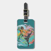 Étiquette À Bagage Vague marémotrice Aquaman & Black Manta (Devant Vertical)