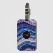 Étiquette À Bagage Vagues d'âge cosmique (Devant Vertical)