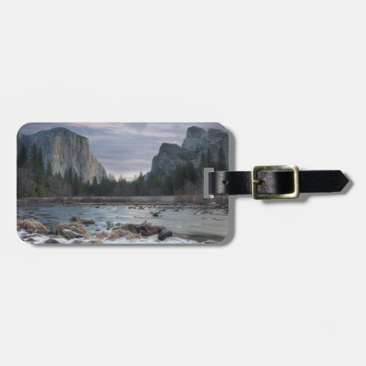 Étiquette À Bagage Vallée de Yosemite (Devant horizontal)