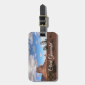 Étiquette À Bagage Vallée du Monument (Devant Vertical)