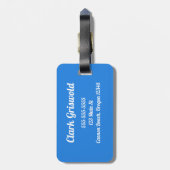 Étiquette À Bagage Vallée du Monument (Dos Vertical)