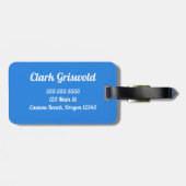 Étiquette À Bagage Vallée du Monument (Dos horizontal)