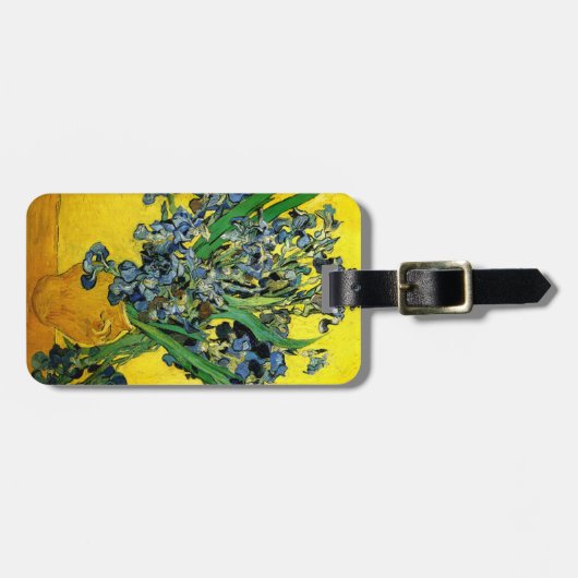 Étiquette À Bagage Van Gogh : Iris (Devant horizontal)