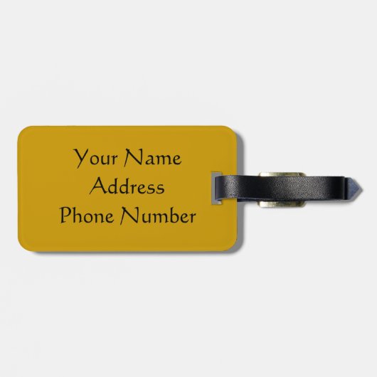 Étiquette À Bagage Van Gogh : Iris (Dos horizontal)