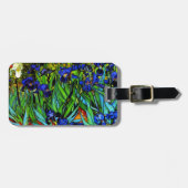 Étiquette À Bagage Van Gogh - Irises, 1889 (Devant horizontal)