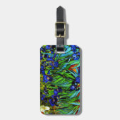 Étiquette À Bagage Van Gogh - Irises, 1889 (Devant Vertical)