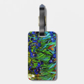 Étiquette À Bagage Van Gogh - Irises, 1889 (Dos Vertical)