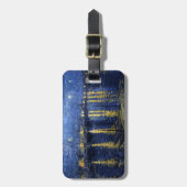 Étiquette À Bagage Van Gogh : Nuit étoilée au-dessus du Rhône (Devant Vertical)