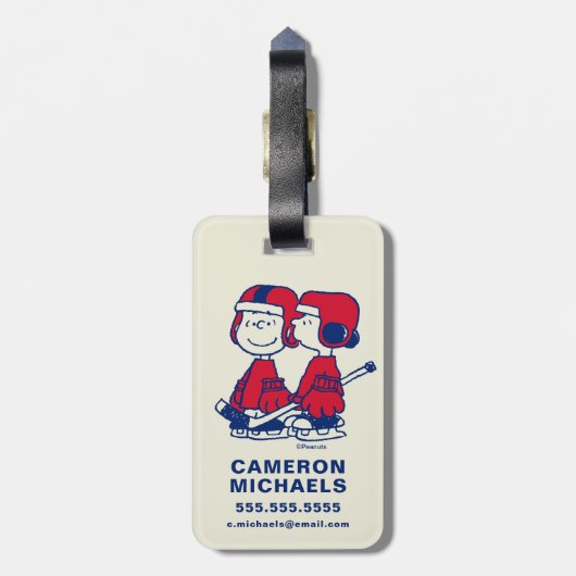 Étiquette À Bagage Van Pelt's Pro Shop (Dos Vertical)