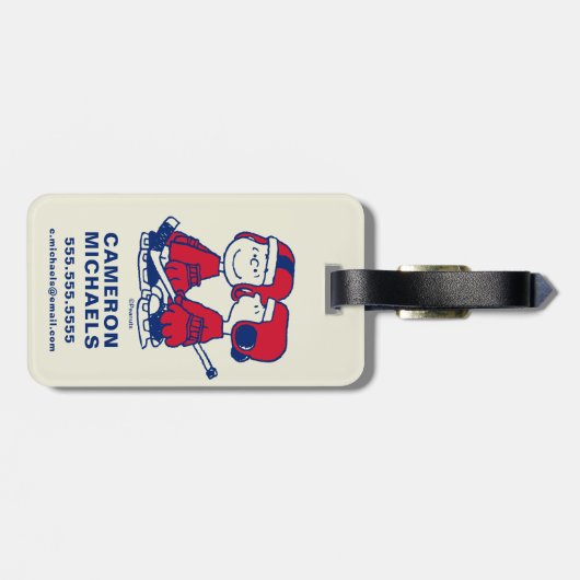 Étiquette À Bagage Van Pelt's Pro Shop (Dos horizontal)