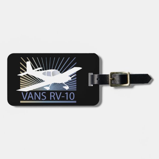 Étiquette À Bagage Vans RV-10 (Devant horizontal)