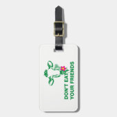 Étiquette À Bagage Veganisme (Devant Vertical)