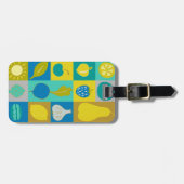 Étiquette À Bagage Veggie Blocks I (Devant horizontal)