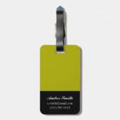 Étiquette À Bagage Veggie Blocks I (Dos Vertical)