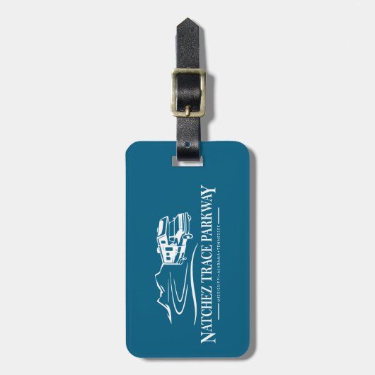 Étiquette À Bagage Véhicule récréatif Natchez Trace Parkway (Devant Vertical)