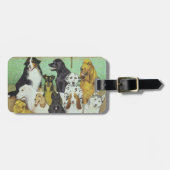 Étiquette À Bagage Veille de chien (Devant horizontal)