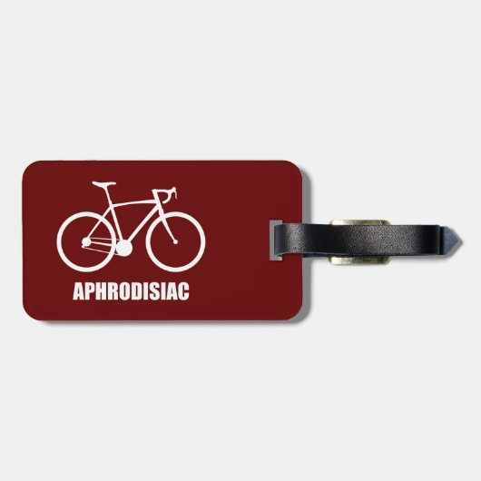 Étiquette À Bagage Vélo Aphrodisiac (Dos horizontal)