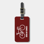 Étiquette À Bagage Vélo, Drogue De Choix (Devant Vertical)