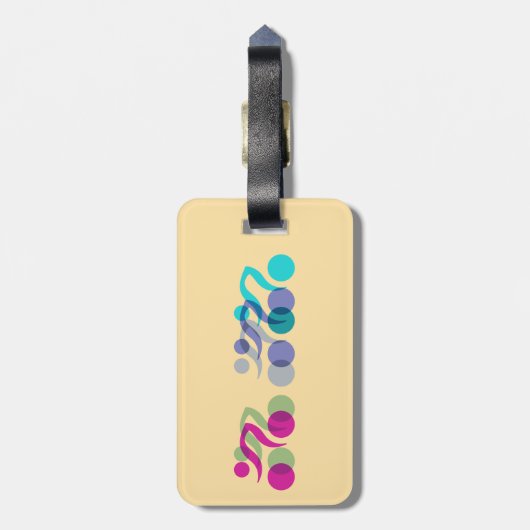 Étiquette À Bagage Vélo Freak (Dos Vertical)