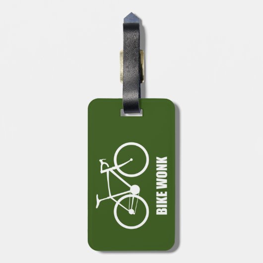 Étiquette À Bagage Vélo Wonk (Dos Vertical)