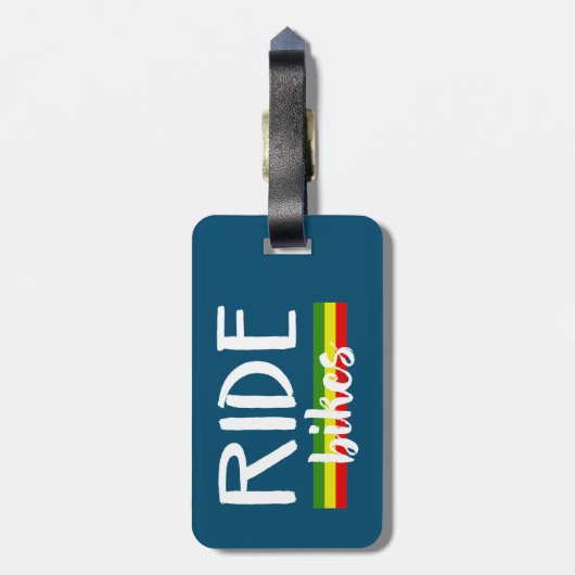 Étiquette À Bagage Vélos (Dos Vertical)