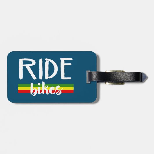 Étiquette À Bagage Vélos (Dos horizontal)