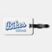 Étiquette À Bagage Vélos Enfer Oui ! (Dos horizontal)
