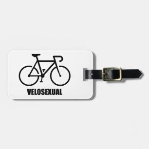 Étiquette À Bagage Vélosexuel