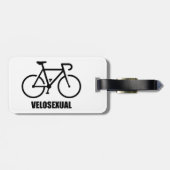 Étiquette À Bagage Vélosexuel (Dos horizontal)