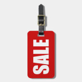 ÉTIQUETTE À BAGAGE VENTE (Devant Vertical)