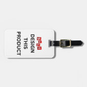 Étiquette À Bagage VENTE ! Balise de bagage - Double face - Personnal (Devant horizontal)